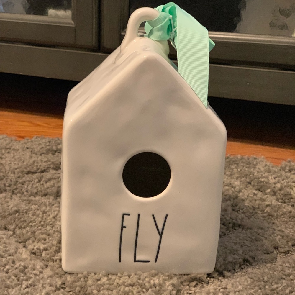 Rae Dunn fly birdhouse